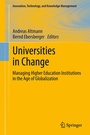 Cover: Universities in Change - Springer