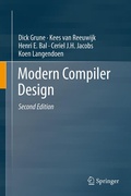 Cover: Modern Compiler Design - Springer