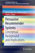 Cover: Persuasive Recommender Systems - Springer