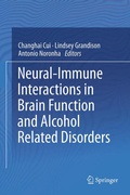 Cover: Neural-Immune Interactions in Brain Function and Alcohol Related Disorders - Springer