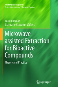 Enlarge image Cover: Microwave-assisted Extraction for Bioactive Compounds - Springer