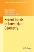 Bild: Recent Trends in Lorentzian Geometry - Springer