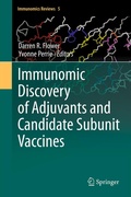 Cover: Immunomic Discovery of Adjuvants and Candidate Subunit Vaccines - Springer