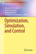 Cover: Optimization, Simulation, and Control - Springer