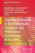 Cover: Cognitive Activation in the Mathematics Classroom and Professional Competence of Teachers - Springer