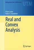 Cover: Real and Convex Analysis - Springer