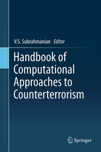 Enlarge image Cover: Handbook of Computational Approaches to Counterterrorism - Springer