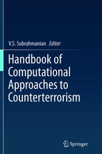 Enlarge image Cover: Handbook of Computational Approaches to Counterterrorism - Springer