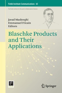 Abbildung von: Blaschke Products and Their Applications - Springer