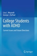 Cover: College Students with ADHD - Springer