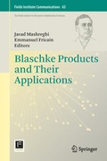 Cover: Blaschke Products and Their Applications - Springer