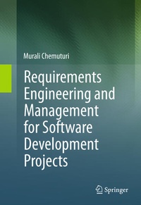 Enlarge image Cover: Requirements Engineering and Management for Software Development Projects - Springer