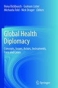 Cover: Global Health Diplomacy - Springer