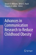 Cover: Advances in Communication Research to Reduce Childhood Obesity - Springer