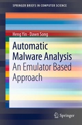 Cover: Automatic Malware Analysis - Springer