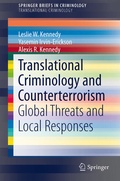 Cover: Translational Criminology and Counterterrorism - Springer