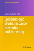 Cover: Epidemiologic Studies in Cancer Prevention and Screening - Springer