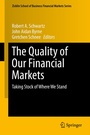 Cover: The Quality of Our Financial Markets - Springer
