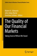 Cover: The Quality of Our Financial Markets - Springer