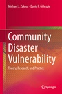 Cover: Community Disaster Vulnerability - Springer