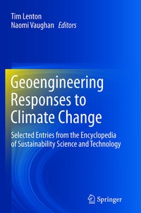 Enlarge image Cover: Geoengineering Responses to Climate Change - Springer