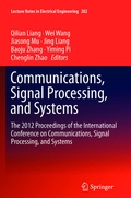 Cover: Communications, Signal Processing, and Systems - Springer