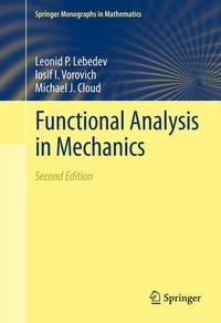 Enlarge image Cover: Functional Analysis in Mechanics - Springer