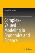 Cover: Complex-Valued Modeling in Economics and Finance - Springer