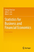 Cover: Statistics for Business and Financial Economics - Springer