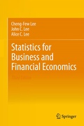 Cover: Statistics for Business and Financial Economics - Springer