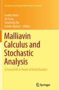 Cover: Malliavin Calculus and Stochastic Analysis - Springer