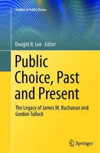 Enlarge image Cover: Public Choice, Past and Present - Springer