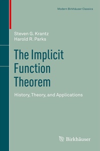 Abbildung von: The Implicit Function Theorem - Birkhäuser
