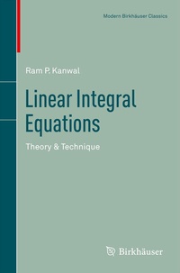 Enlarge image Cover: Linear Integral Equations - Birkhäuser
