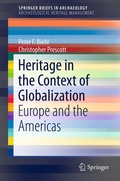 Cover: Heritage in the Context of Globalization - Springer