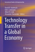 Cover: Technology Transfer in a Global Economy - Springer