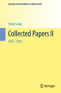 Abbildung von: Collected Papers II - Springer