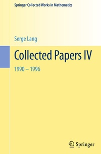 Abbildung von: Collected Papers IV - Springer