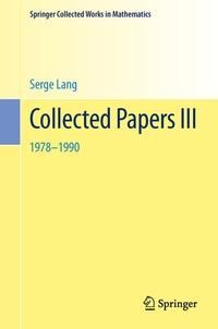 Abbildung von: Collected Papers III - Springer