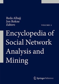 Enlarge image Cover: Encyclopedia of Social Network Analysis and Mining - Springer