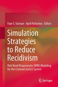 Enlarge image Cover: Simulation Strategies to Reduce Recidivism - Springer