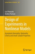 Cover: Design of Experiments in Nonlinear Models - Springer