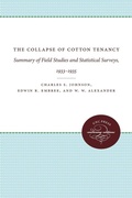 Cover: The Collapse of Cotton Tenancy - The University of North Carolina Press