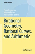 Cover: Birational Geometry, Rational Curves, and Arithmetic - Springer