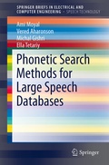 Cover: Phonetic Search Methods for Large Speech Databases - Springer