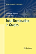 Cover: Total Domination in Graphs - Springer