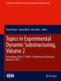 Cover: Topics in Experimental Dynamic Substructuring, Volume 2 - Springer