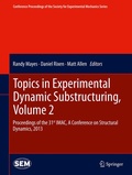Cover: Topics in Experimental Dynamic Substructuring, Volume 2 - Springer