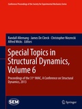 Cover: Special Topics in Structural Dynamics, Volume 6 - Springer