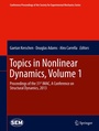 Cover: Topics in Nonlinear Dynamics, Volume 1 - Springer
